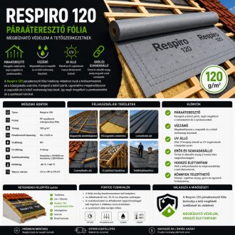 Respiro pára áteresztő fólia 120-as