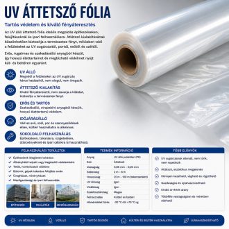 UV áttetsző fólia 