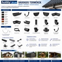 Hobby 25cm csatornák