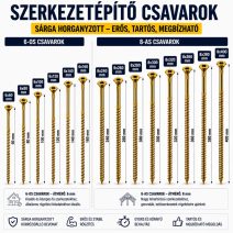 Szerkezetépítő csavar
